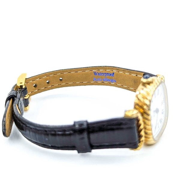 Watch Concord 21mm 14ky Leather Strap Watch Only 225016600