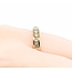 Ring Bridal Channel Set .86ctw Round Diamonds 14ky sz6.75 4.5mm 124110450
