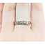 Ring Bridal Channel Set .86ctw Round Diamonds 14ky sz6.75 4.5mm 124110450