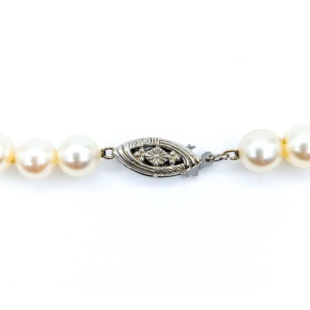 Necklace Strand 6.75mm Akoya Pearls 14kw 15" mm 225012252