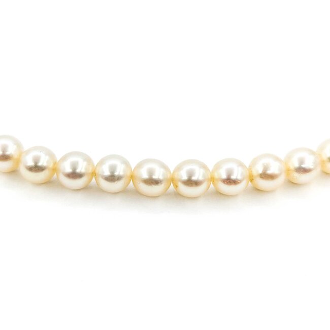 Necklace Strand 6.75mm Akoya Pearls 14kw 15" mm 225012252