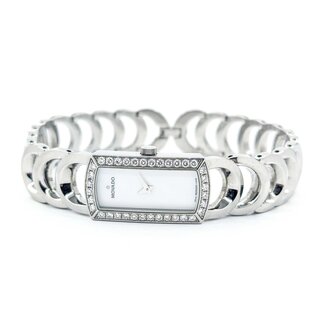 Watch Movado Rondiro 845H51411S .36ctw Round Diamonds 28x15 Stainless 7.25" Watch Only 225016601