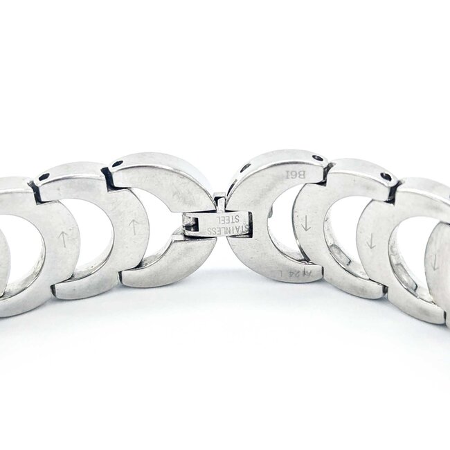 Watch Movado Rondiro 845H51411S .36ctw Round Diamonds 28x15 Stainless 7.25" Watch Only 225016601