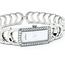 Watch Movado Rondiro 845H51411S .36ctw Round Diamonds 28x15 Stainless 7.25" Watch Only 225016601