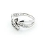 Ring Twist .25ctw Round Diamonds Milgrain 14kw sz7 225010006