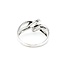 Ring Twist .25ctw Round Diamonds Milgrain 14kw sz7 225010006