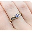 Ring .015ctw Single Cut Diamonds .30ctw Tanzanite 14ky sz7.5 225010162