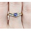 Ring .015ctw Single Cut Diamonds .30ctw Tanzanite 14ky sz7.5 225010162