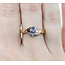 Ring .02ctw Single Cut Diamonds .45ct Tanzanite 10ky sz7.5 225010161