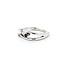 Ring Bypass .12ctw Round Diamonds .06ct Ruby 14kw sz6 225010172