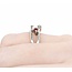Ring Bypass .12ctw Round Diamonds .06ct Ruby 14kw sz6 225010172