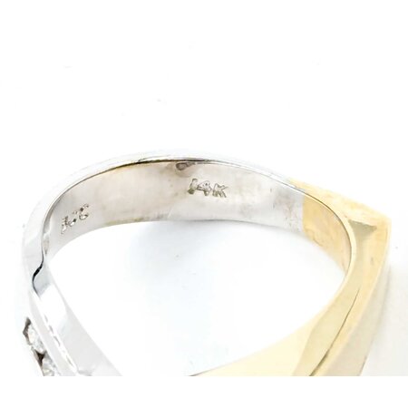 Ring .25ctw Round Diamonds .90ct Tanzanite 14ktt sz7.4 225010181