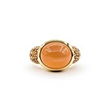  Ring Roberto Coin Pave 6.89ct Moonstone 1.62ctw Citrine18ky sz6 225010173