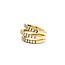 Ring 3 Row 1.50ctw Round Diamonds 15.5mm 18ky sz6.5 225010023