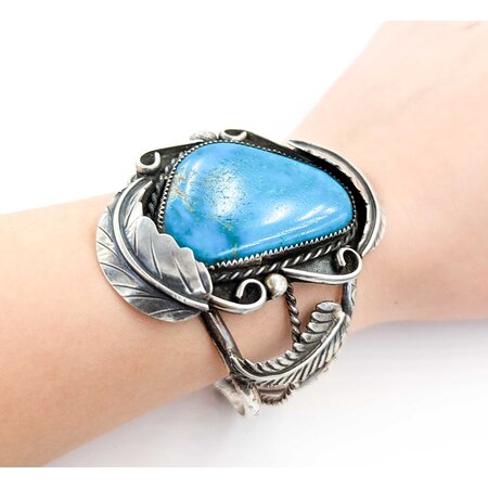 Bracelet Navajo Turquoise SS 7" 70mm 225013900