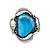 Bracelet Navajo Turquoise SS 7" 70mm 225013900