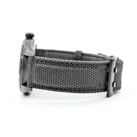 Watch Hamilton Khaki Black H684010 40mm Stainless Leather/Nylon Strap Watch Only 225016605