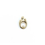  Pendant Mother and Child .02ct Round Diamond 14.5x10mm 14ky " 225011008