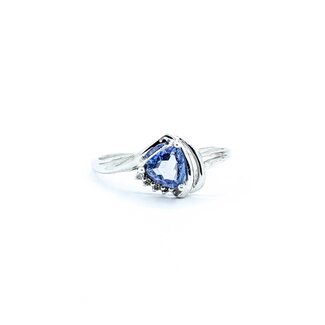 Ring .01ctw Single Cut Diamonds .70ct Tanzanite 10kw sz9 225010169