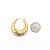 Earrings Basket Hoop 14ky 32x28mm 3.6g 125010005