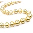 Necklace Strand 10-14mm Golden South Sea Pearls 14ky 18.5" 223010018