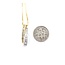 Pendant W/Box Chain .66ctw Round/Baguette Diamond 14ktt 24.5x6.5mm 18" 5.8g 225010029