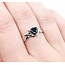 Ring .03ctw Single Cut Diamond .95ct Sapphire 10ky sz9 225010166