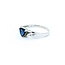 Ring .03ctw Single Cut Diamond .95ct Sapphire 10ky sz9 225010166