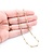 Necklace Tube and Bead 14ktt 17.25" 3mm 225012502