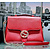 Handbag Gucci Interlocking GG Red Leather Gold Chain 125025015