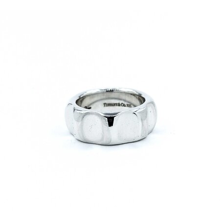 Ring Tiffany & Co SS 8.5mm sz6.25 12.03g 225010046