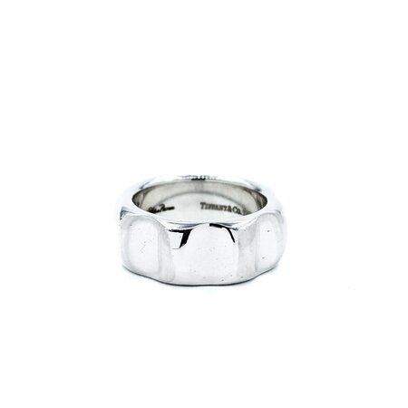 Ring Tiffany & Co SS 8.5mm sz6.25 12.03g 225010046