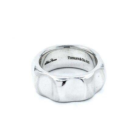 Ring Tiffany & Co SS 8.5mm sz6.25 12.03g 225010046