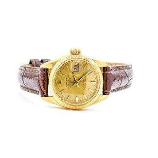 Watch Rolex 1978 M#6917 26mm 18ky Leather Strap Watch Only 224126606