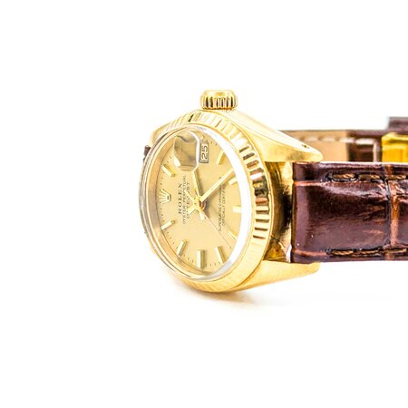 Watch Rolex 1978 M#6917 26mm 18ky Leather Strap Watch Only 224126606