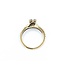 Ring Illusion Set .50ctw Princess Diamond 14kr 5mm Sz5 2.59g 225010039