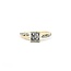 Ring Illusion Set .50ctw Princess Diamond 14kr 5mm Sz5 2.59g 225010039