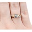 Ring Illusion Set .50ctw Princess Diamond 14kr 5mm Sz5 2.59g 225010039