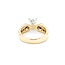Ring Engagement .75ct Princess Diamond .50ctw Diamonds 14ky sz5 225010305