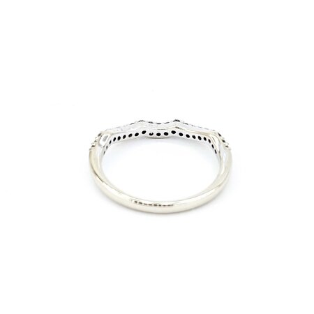 Ring Contour .25ctw Round Diamonds 14kw sz7 2.15 225010048