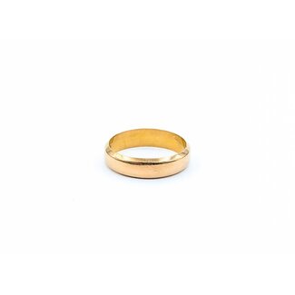 Ring Band 4.5mm English Birmingham 1898 22ky Sz6 3.9g 225010112