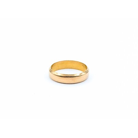Ring Band 4.5mm English Birmingham 1898 22ky Sz6 3.9g 225010112