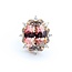 Ring Cocktail 2.00ctw Round & Marquise Diamonds 20ct Bi-Color (Yellow, Orange, Pink) Tourmaline 14kr 1.10x.95" Sz7.25 24.66g 225010053
