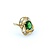 Ring Nest Knot .12ctw Round Diamonds 3.02ct Tsavorite Garnet 14ky Sz7 5.43g 225010107