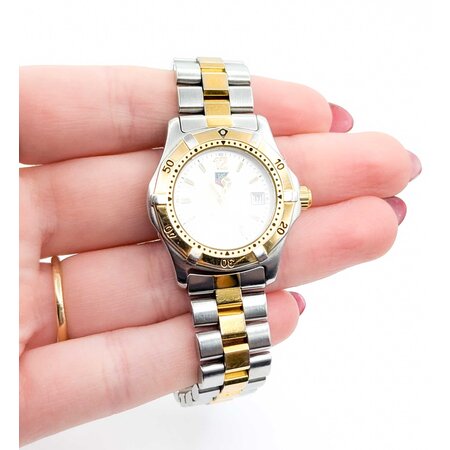 Watch Tag HeuerTwo Tone WK1320-0 30mm Stainless Steel 7.25" Box & Papers 224116604