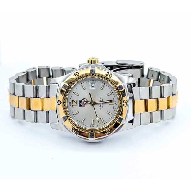 Watch Tag HeuerTwo Tone WK1320-0 30mm Stainless Steel 7.25" Box & Papers 224116604