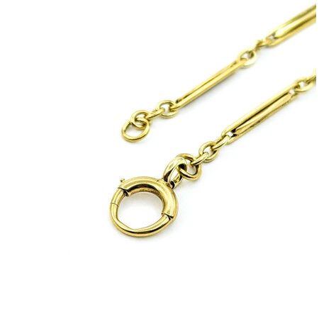 Necklace/FOB Vintage 14ky 2.5mm 13.75" 7.8g 225010120