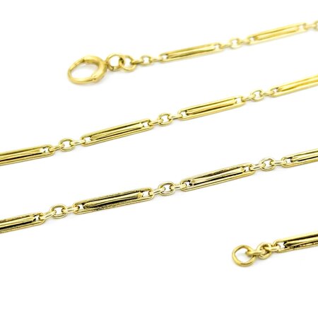 Necklace/FOB Vintage 14ky 2.5mm 13.75" 7.8g 225010120