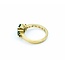 Ring Sky Dog Design 1.35ctw Emerald 14ky 7x9mm Sz5 3.6g 225010069
