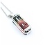 Pendant .05ctw Round Diamonds 34.54ct Bi-Color Green, Pink) Tourmaline 900pt 1.5x.4" 18" 17.62g 225010081